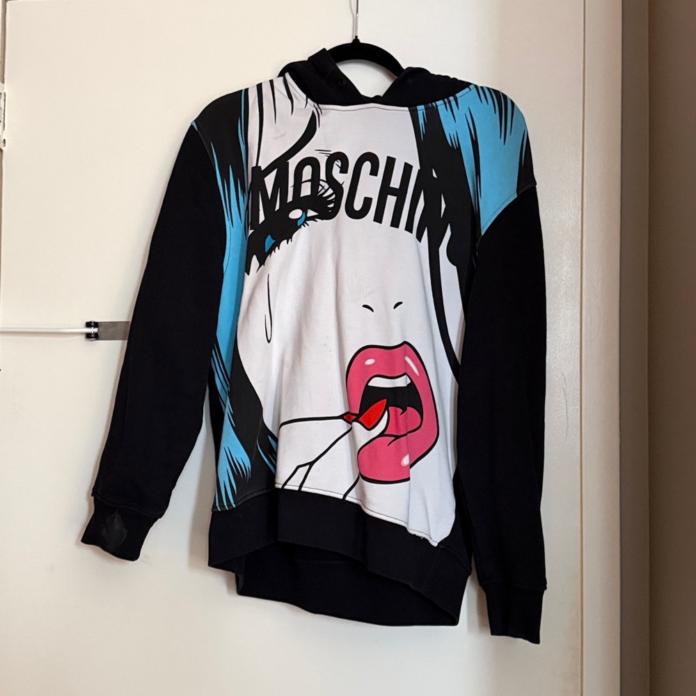 Limited Edition Moschino Pop Art Hoodie